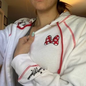 Minnie Mouse zip up Hoodie